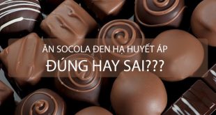 Hạ huyết áp bằng cách ăn Socola đen