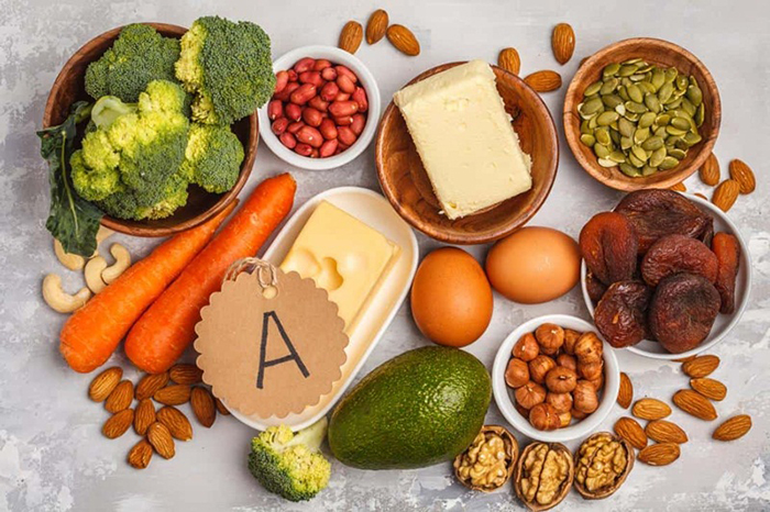 Nhóm thực phẩm giàu Vitamin A giúp duy trì ổn định chỉ số hồng cầu trong cơ thể