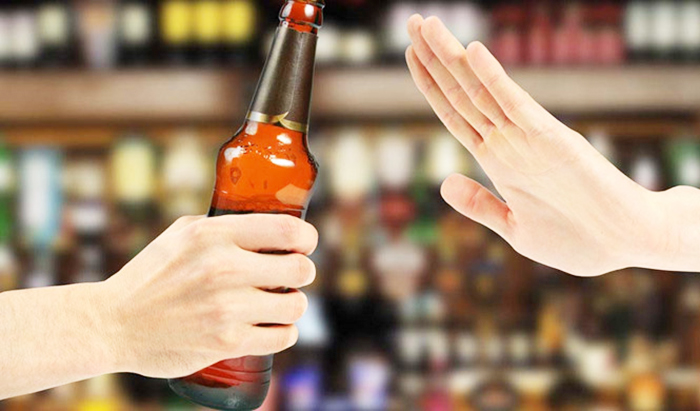 Nói không với rượu bia là giải pháp giúp bạn bảo vệ sức khỏe của mình