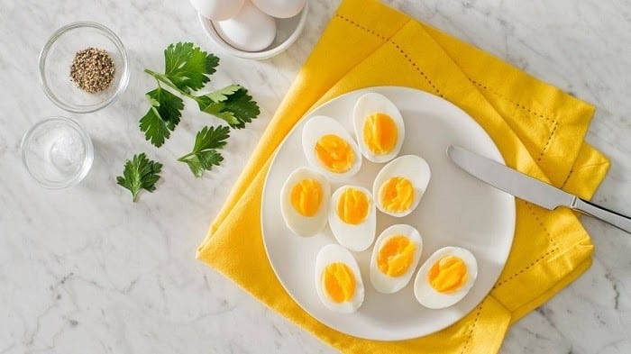 Ăn trứng luộc khi đói giúp lượng đường trong máu giữ ở mức ổn định