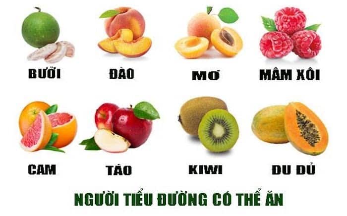 Các loại trái cây người tiểu đường có thể ăn