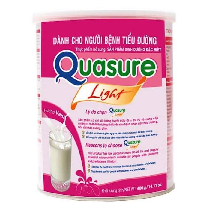 Sữa Quasure giải pháp tuyệt vời cho người tiểu đường