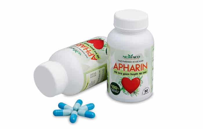Sản phẩm APHARIN có chứa 50mg thảo dược thục địa