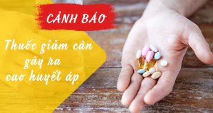 Thuốc giảm cân gây tăng huyết áp